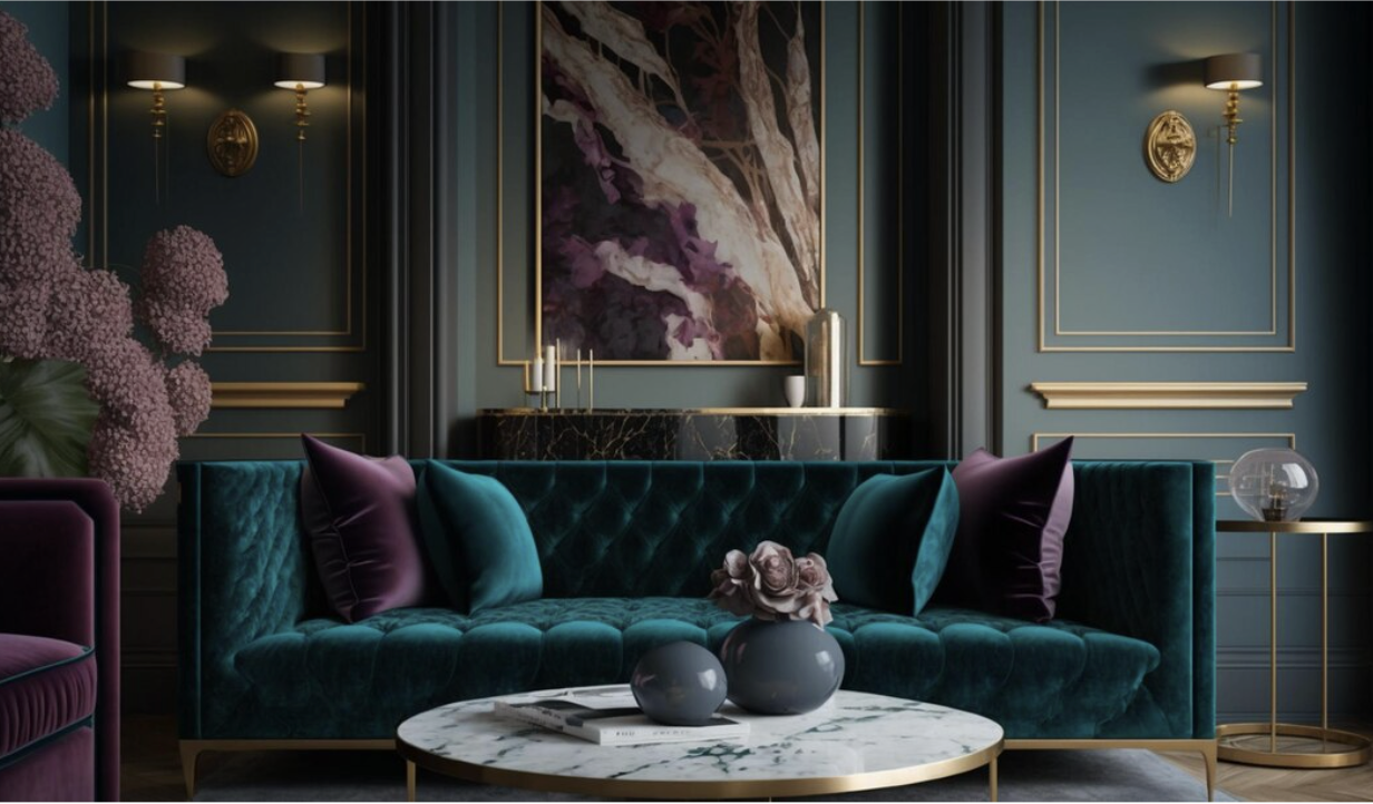 Luxury kitchen materials